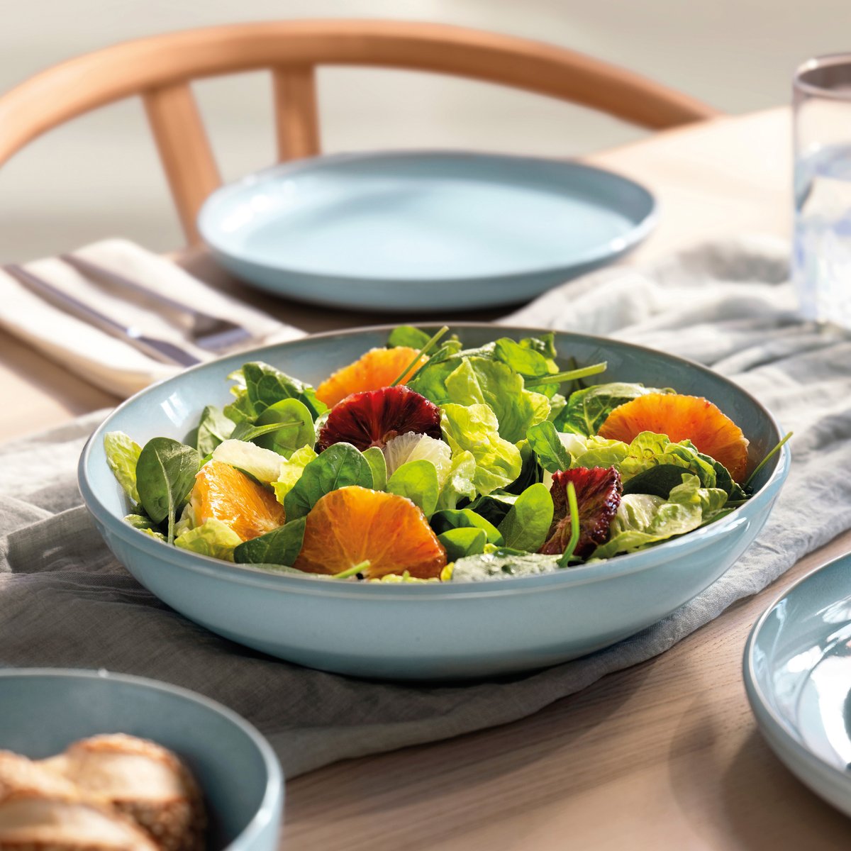 Plat Creux De Service PERLEMOR bleu, LIKE. BY VILLEROY & BOCH