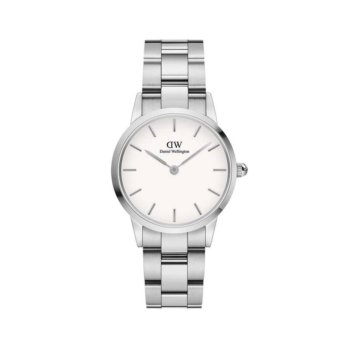 Montre Analogique ICONIC argenté blanc argenté, DANIEL WELLINGTON