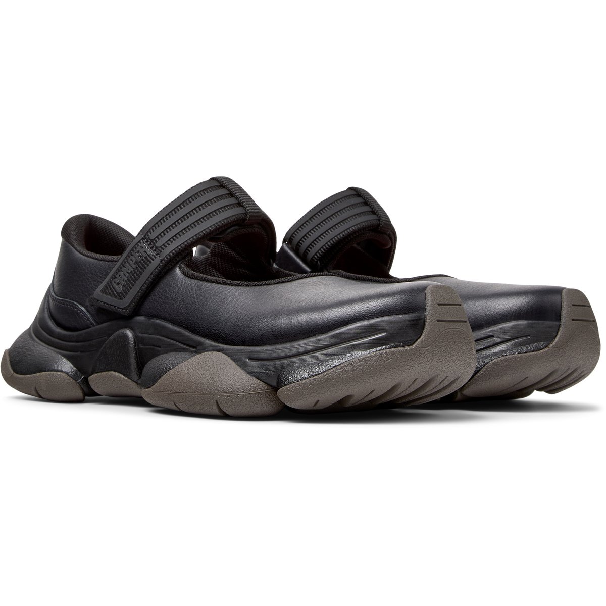 Ballerines Karst 2 cuir noir, CAMPER