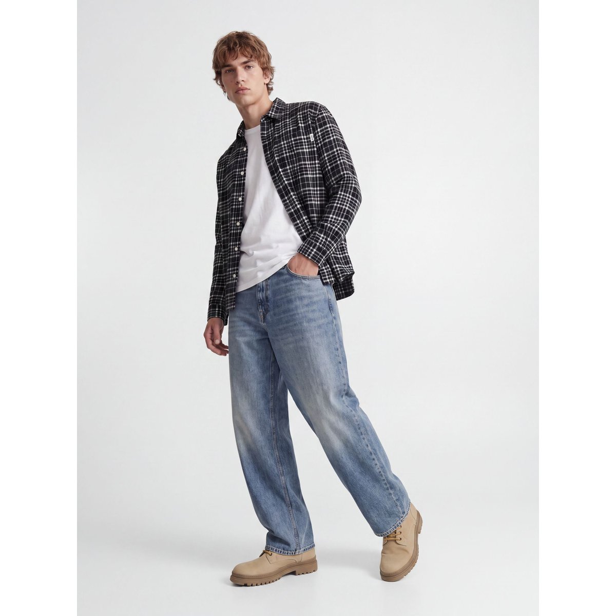 Chemise black 1, JACK & JONES