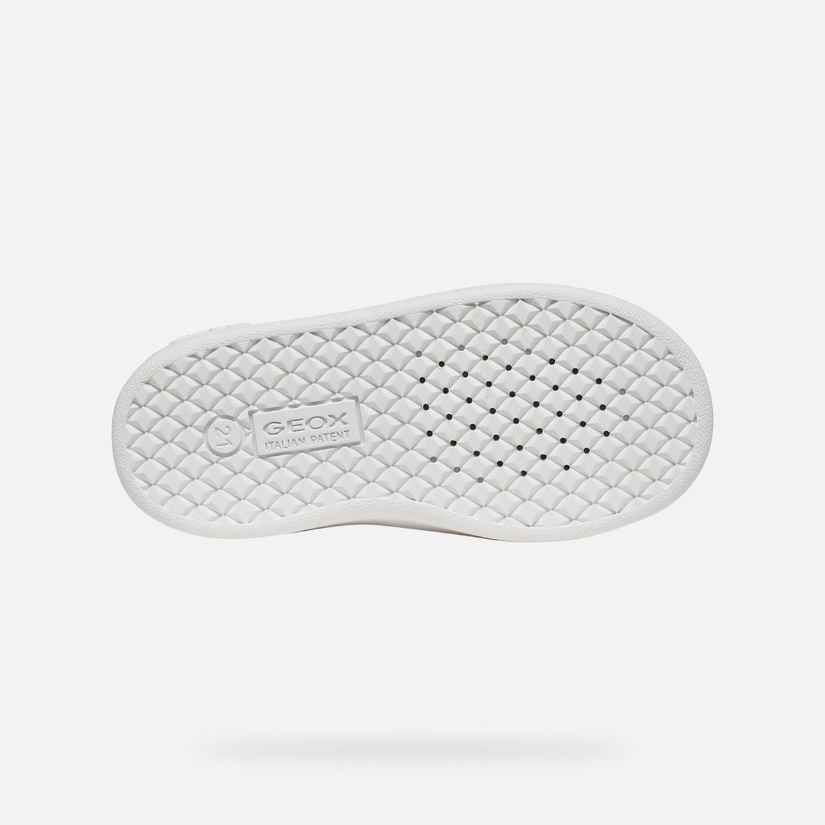 Baskets  B ECLYPER blanc/rose, GEOX