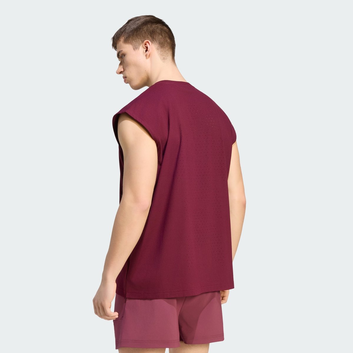 T-Shirt Sans Manches Oversize Tennis Climacool+ T-Shirt Sans Manches Oversize Tennis Climacool+ maroon, adidas Performance