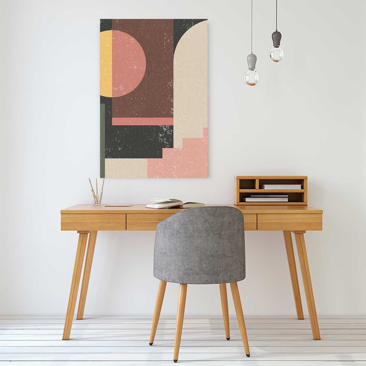 Tableau minimal vintage tableau alu dibond, HEXOA