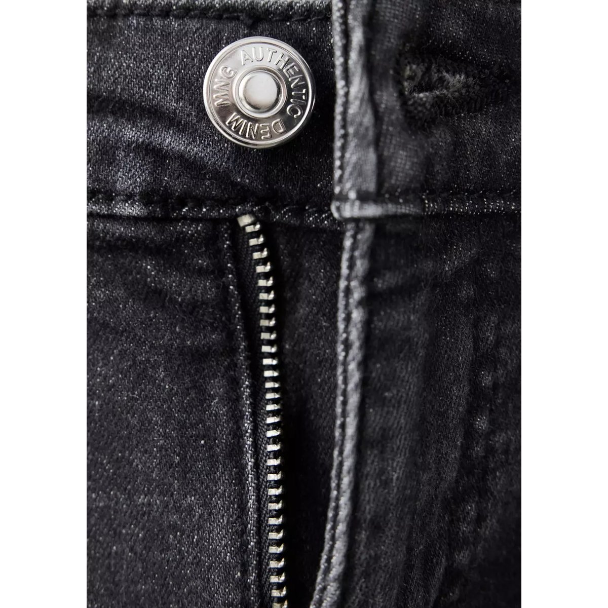 Jeans storm black denim, MANGO TEEN