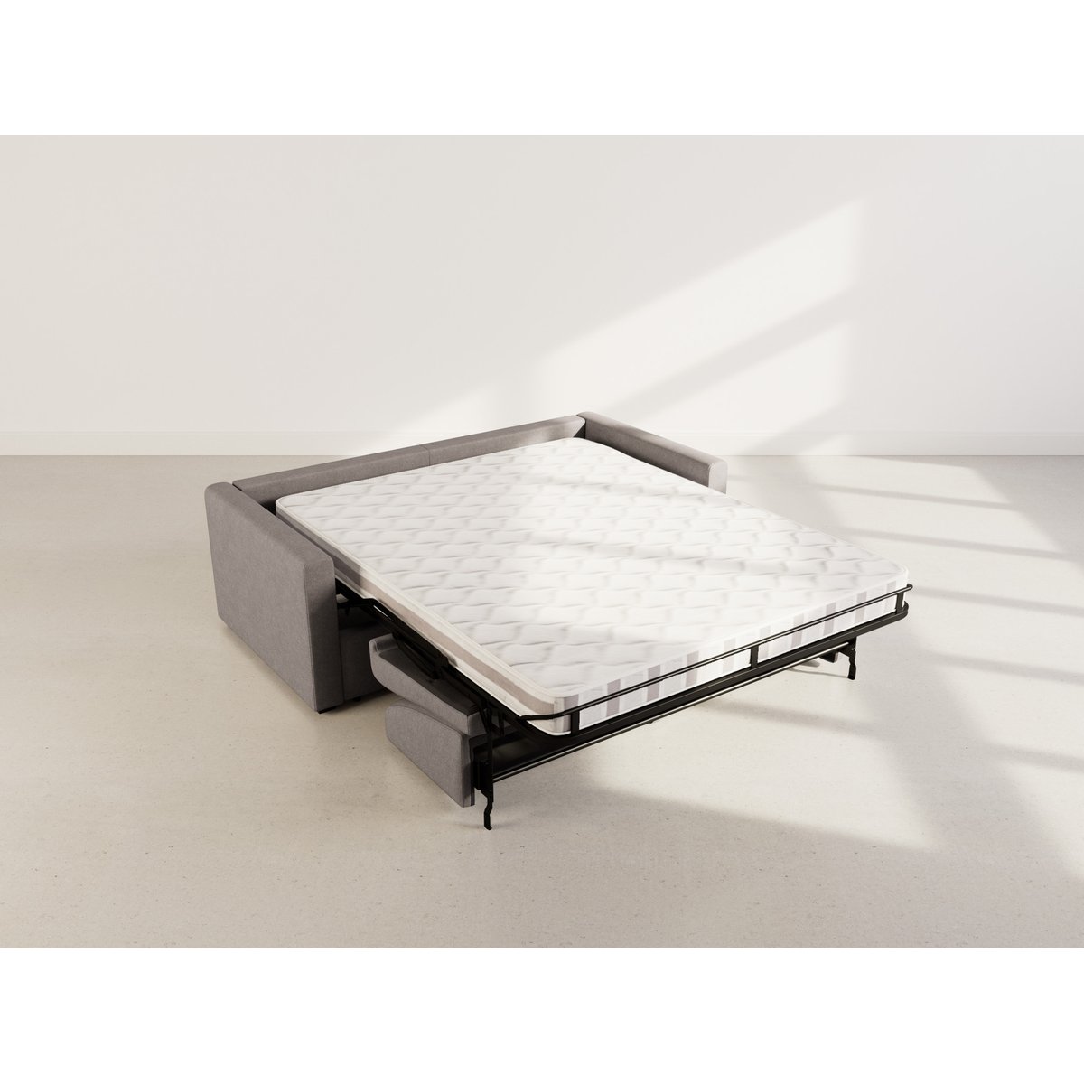 Lit - JULIA gris, BEST MOBILIER