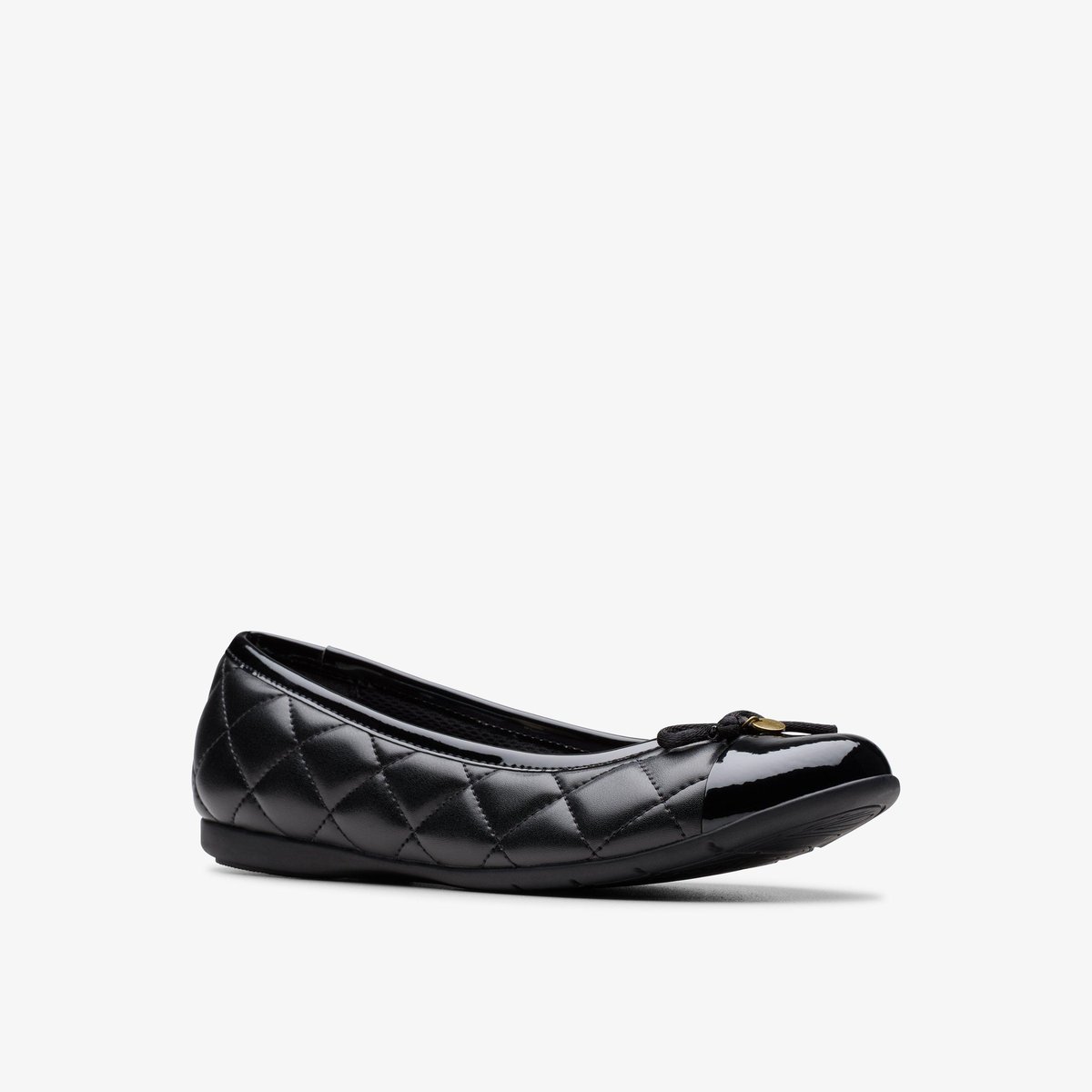 Ballerines Synthétique DANCE CAP Y noir, CLARKS