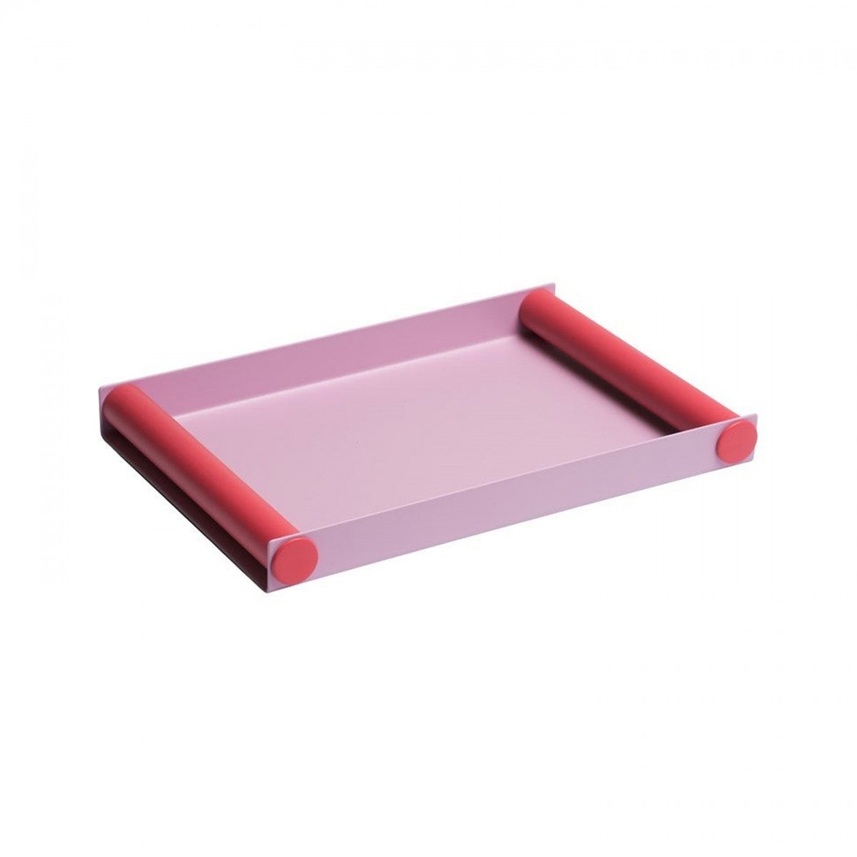 Plateau Ray rose / rouge, DESIGN LETTERS