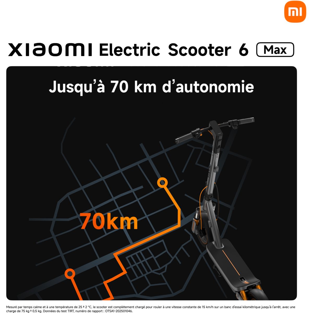 Trottinette électrique Electric Scooter 6 Max Noir noir, XIAOMI