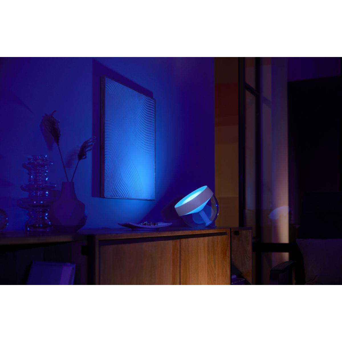 Lampe connectée Iris blanc White&Color Ambiance couleur unique, PHILIPS HUE