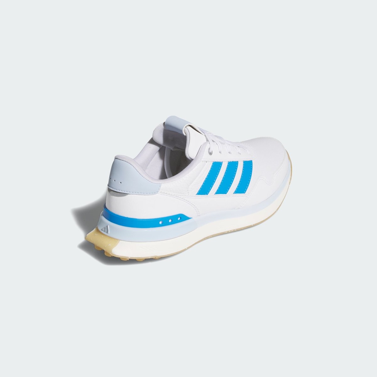 Chaussure De Golf En Cuir Sans Crampons S2G 26 cloud white / lucid ray blue / crystal sky, adidas Performance