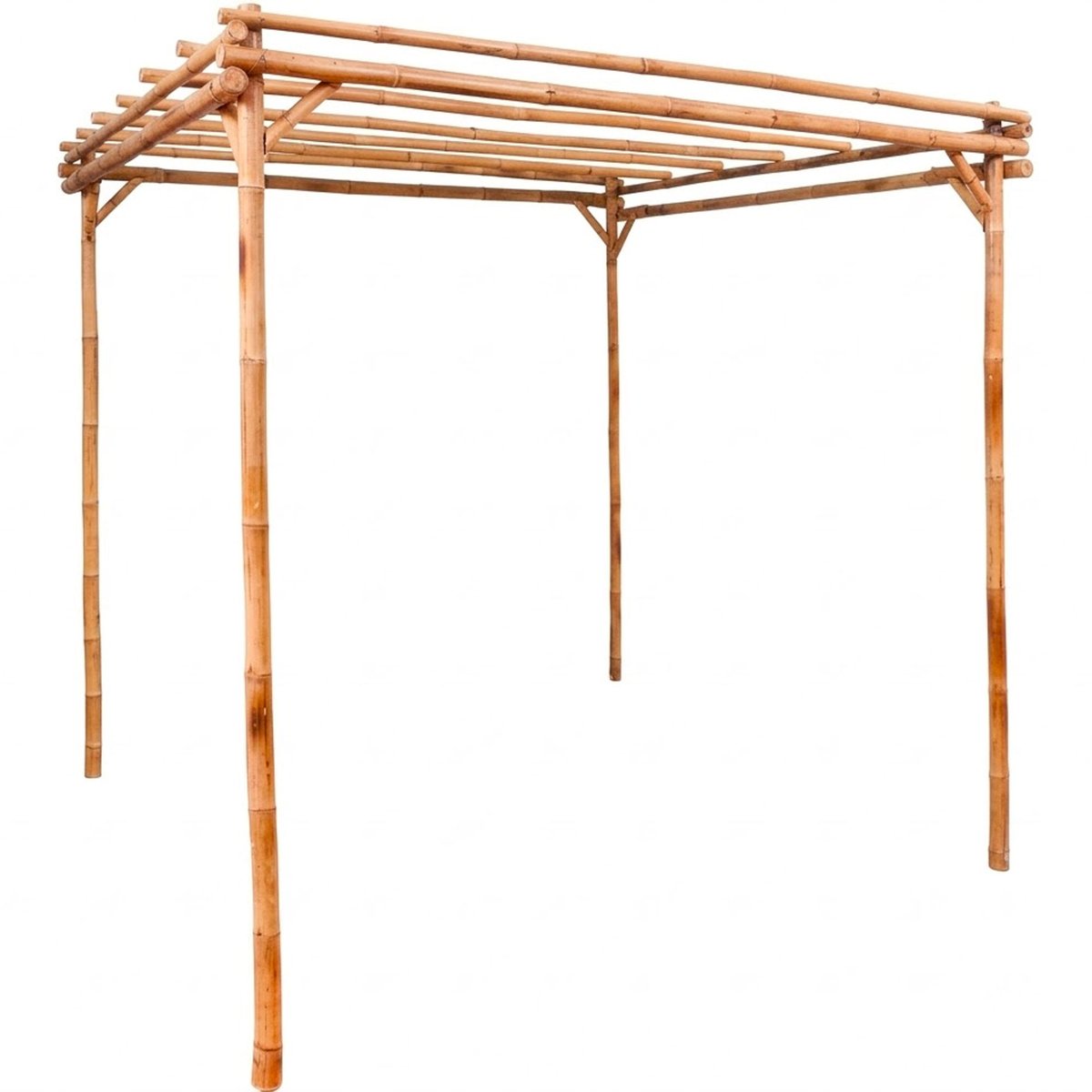 Pergola bambou 170x170x220cm bois, WADIGA