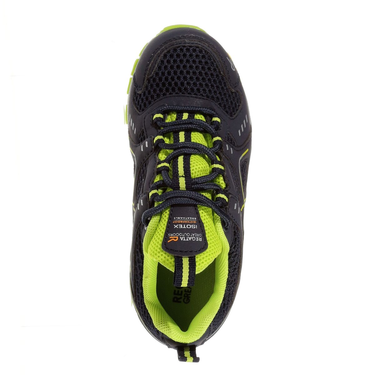 Chaussures de marche VENDEAVOUR bleu marine / vert néon, REGATTA