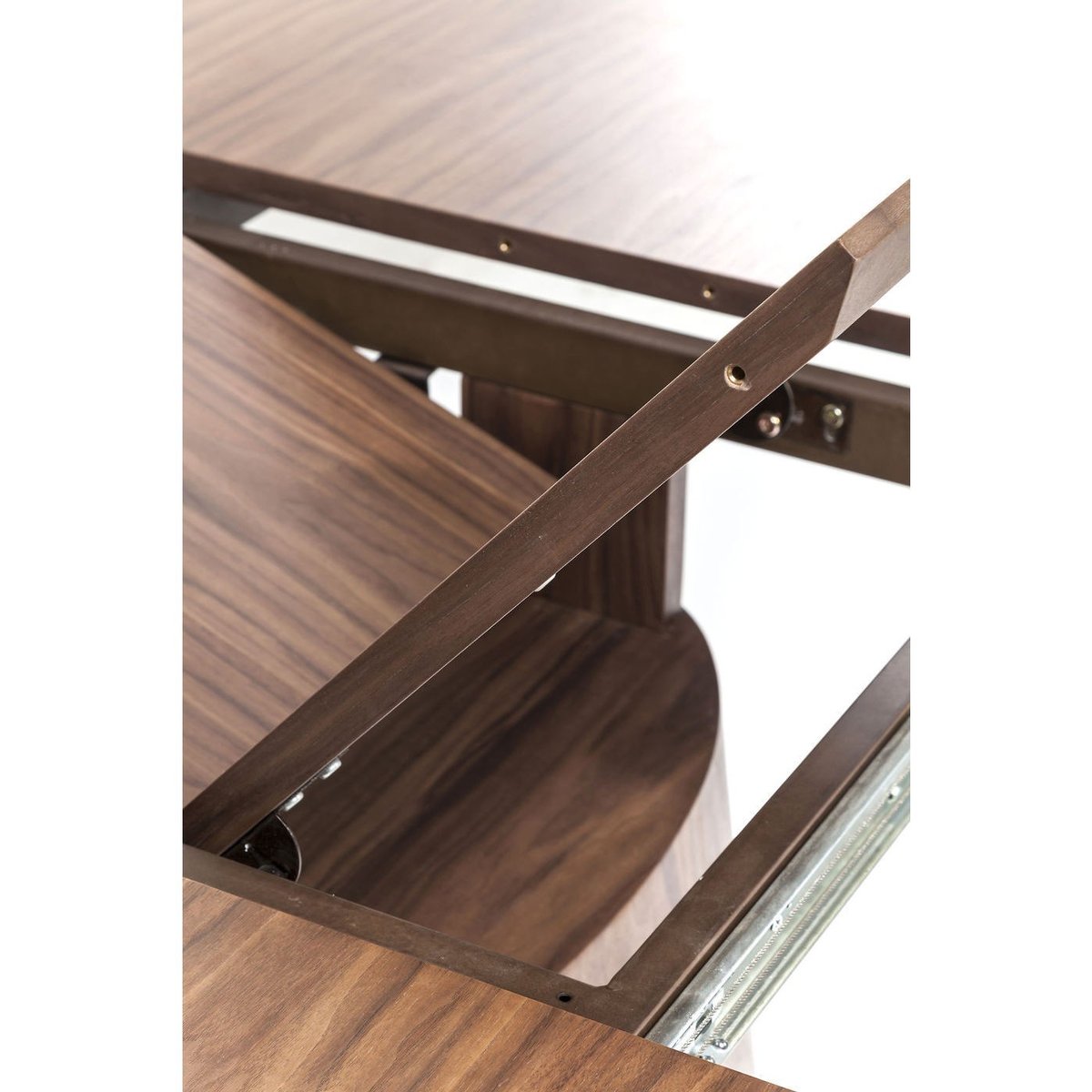 Table à rallonge ovale, BENVENUTO noyer, KARE DESIGN