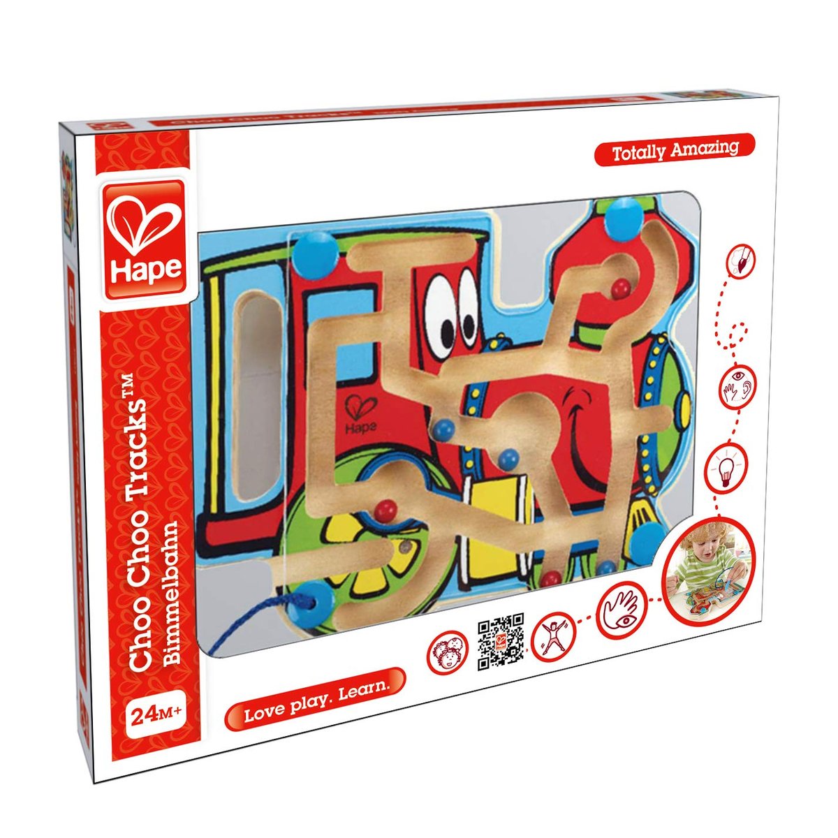 Jeu magnétique Choo Choo rouge, HAPE TOYS