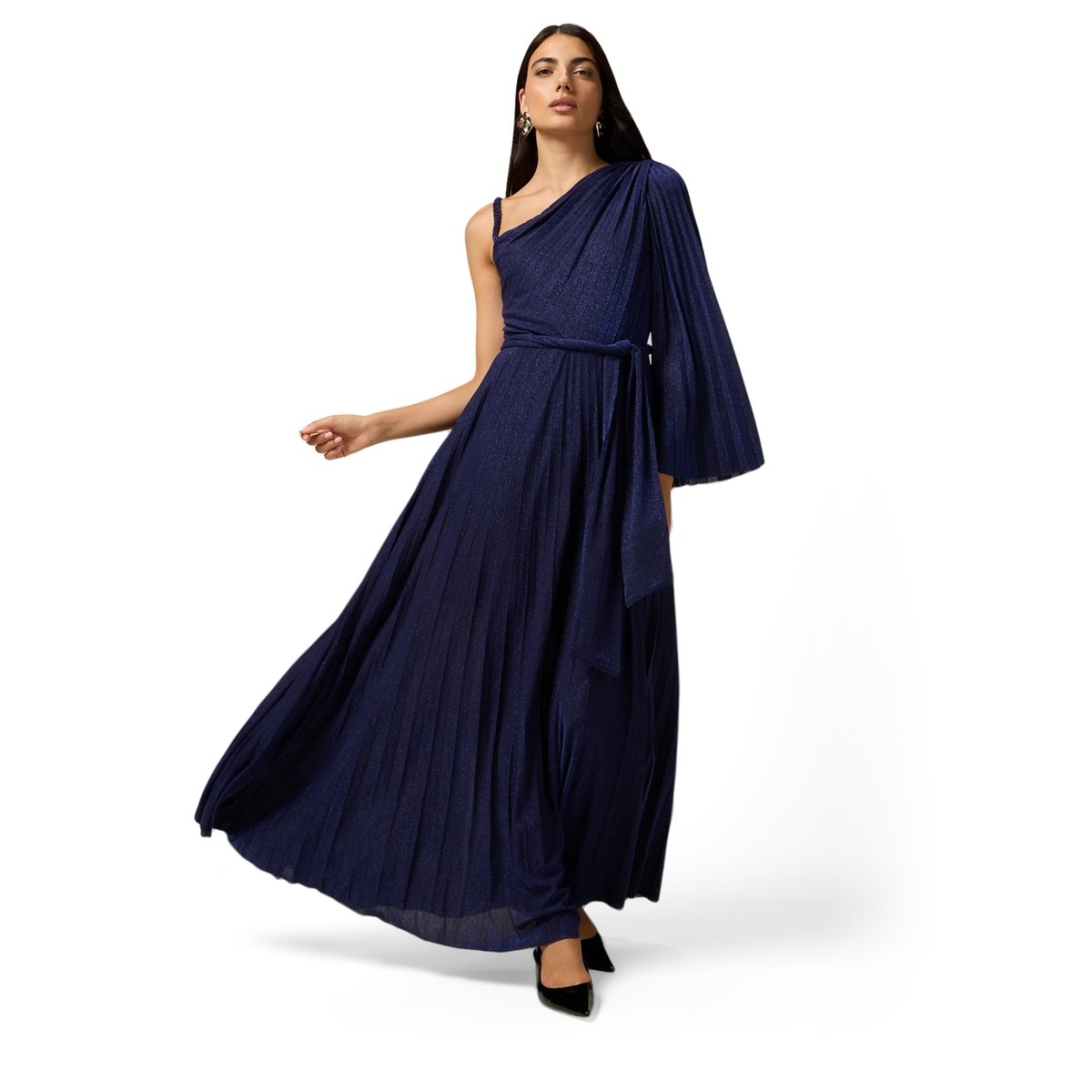 Robe asymétrique bleu, OLTRE