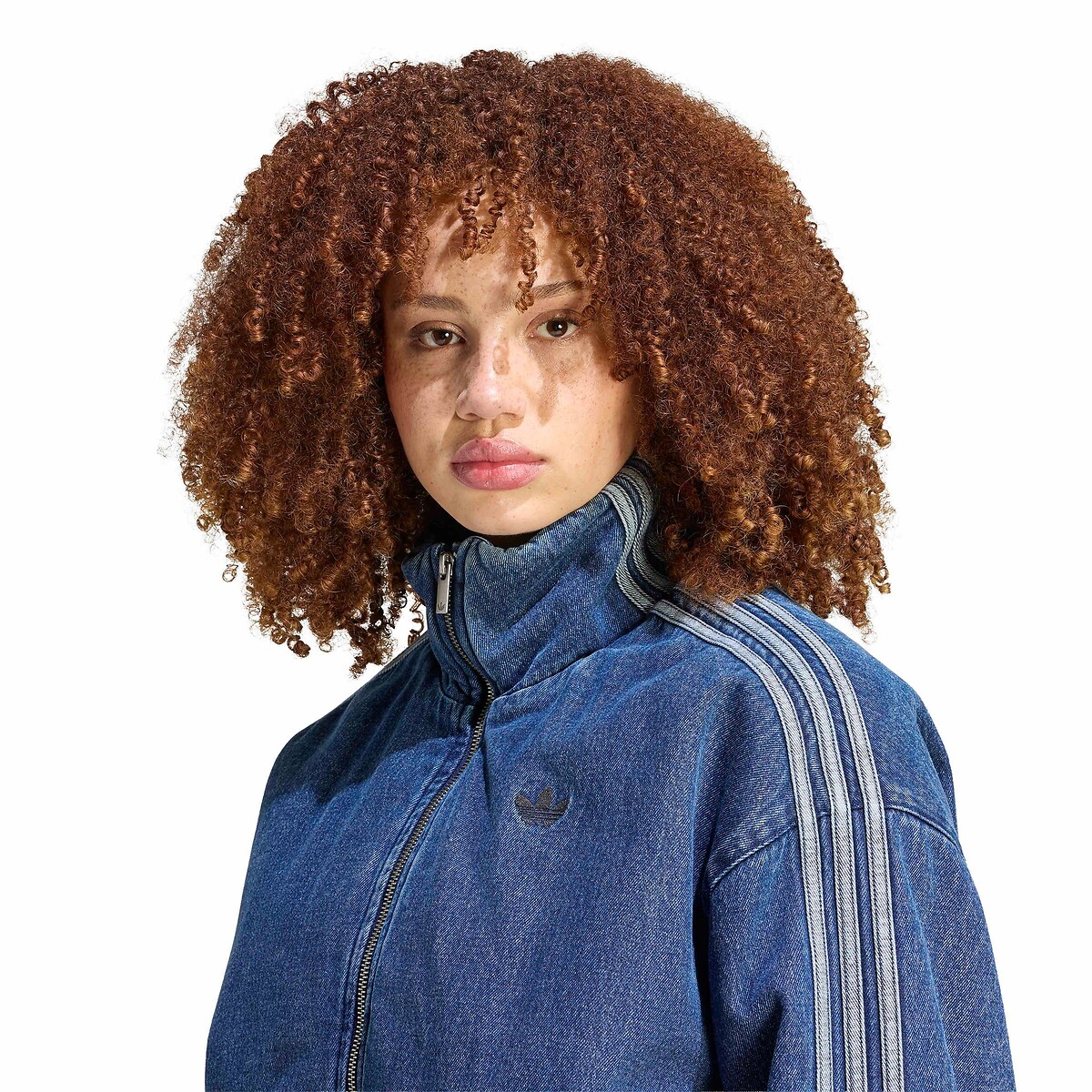 Veste en denim FIREBIRD denim bleu, adidas Originals