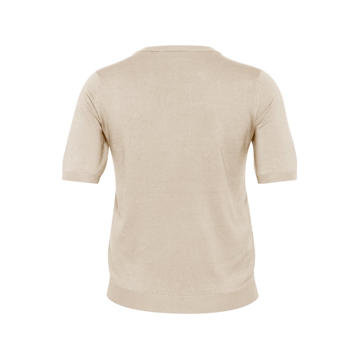 Pullover tricoté beige feather gray melange, KAFFE CURVE