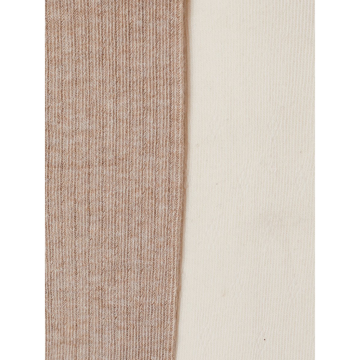 Lot de 2 collants écru, VERTBAUDET