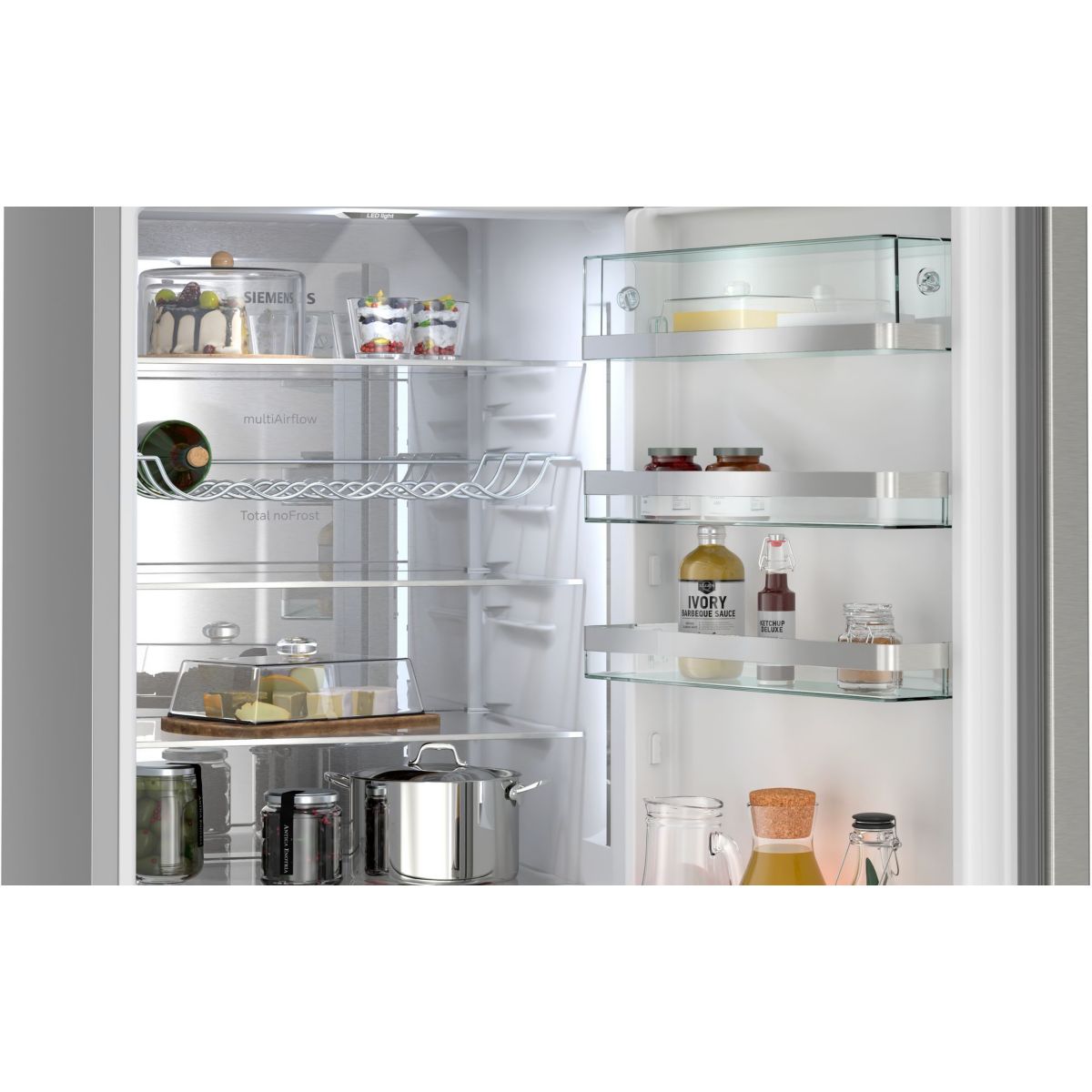 Réfrigérateur combiné KG39NAIAU iQ500, Tiroirs hyperFresh 0° couleur unique, SIEMENS