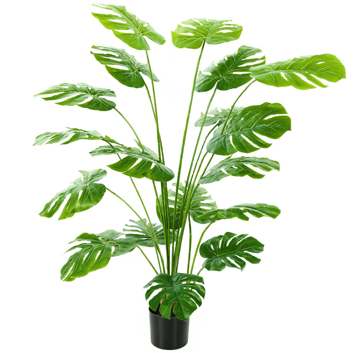 Plante artificielle monstera vert, HOMCOM
