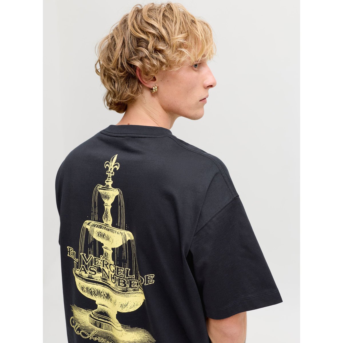 T-Shirt black 1, JACK & JONES