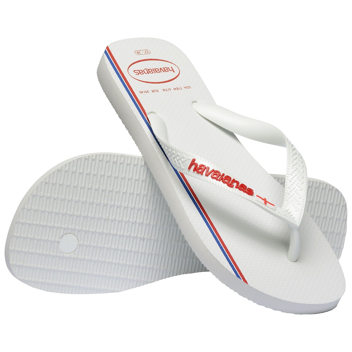 Teenslippers WK Hav. Nations England wit/rood/blauw, HAVAIANAS
