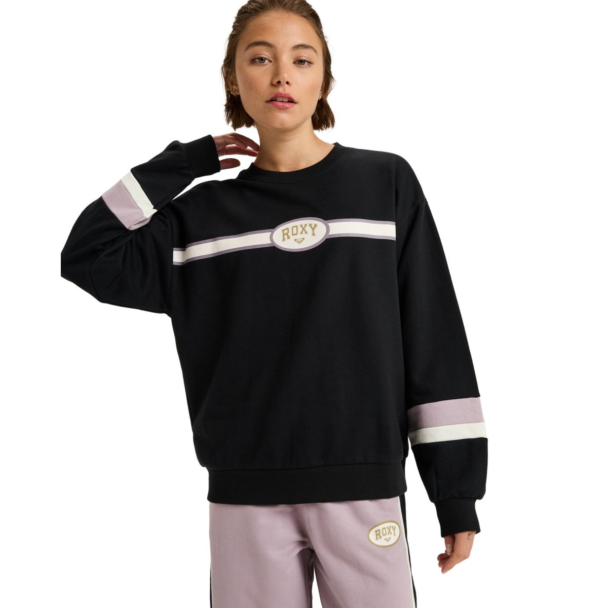 Polaire de sport ESSENTIAL ENERGY TIMELESS CN. noir true black, ROXY