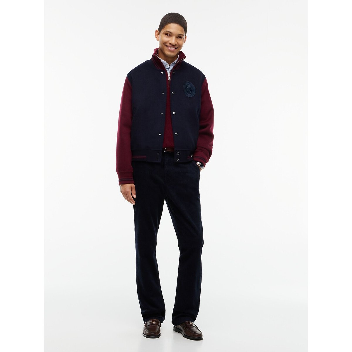 Corduroy Chinos navy blue, TOMMY HILFIGER