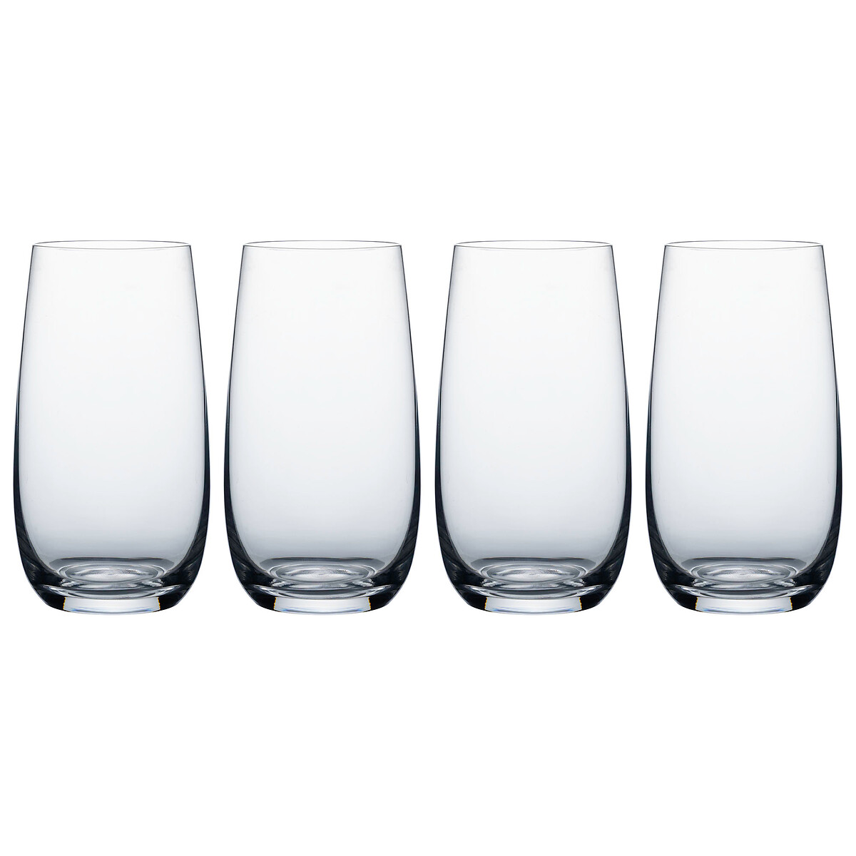 Set of 4 Kings Hiball Glasses glass, RAVENHEAD