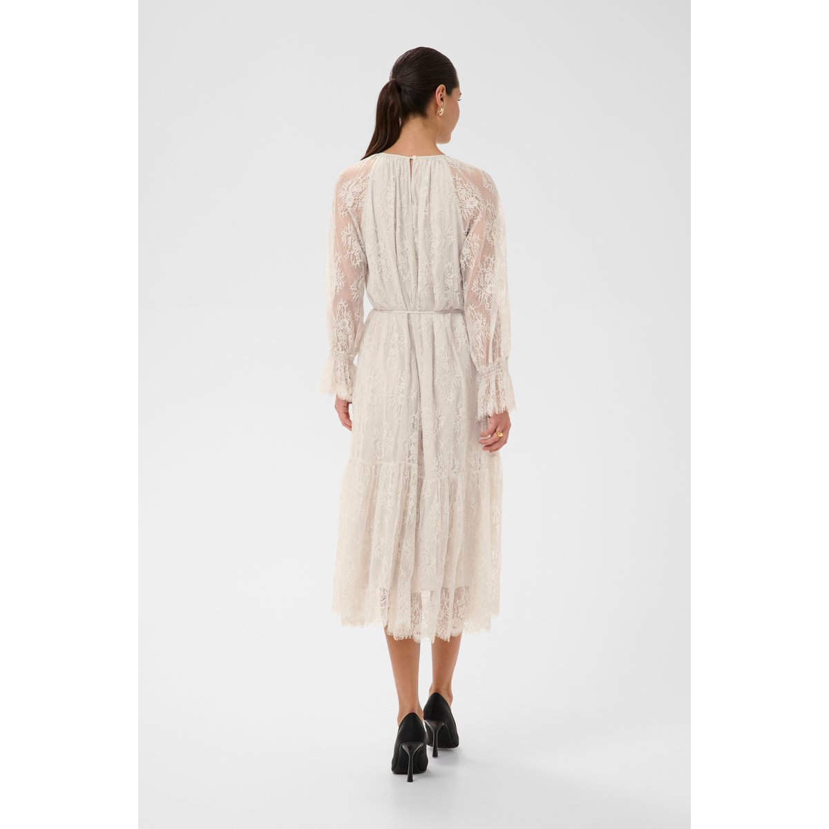Robe blanc moonbeam, KAFFE