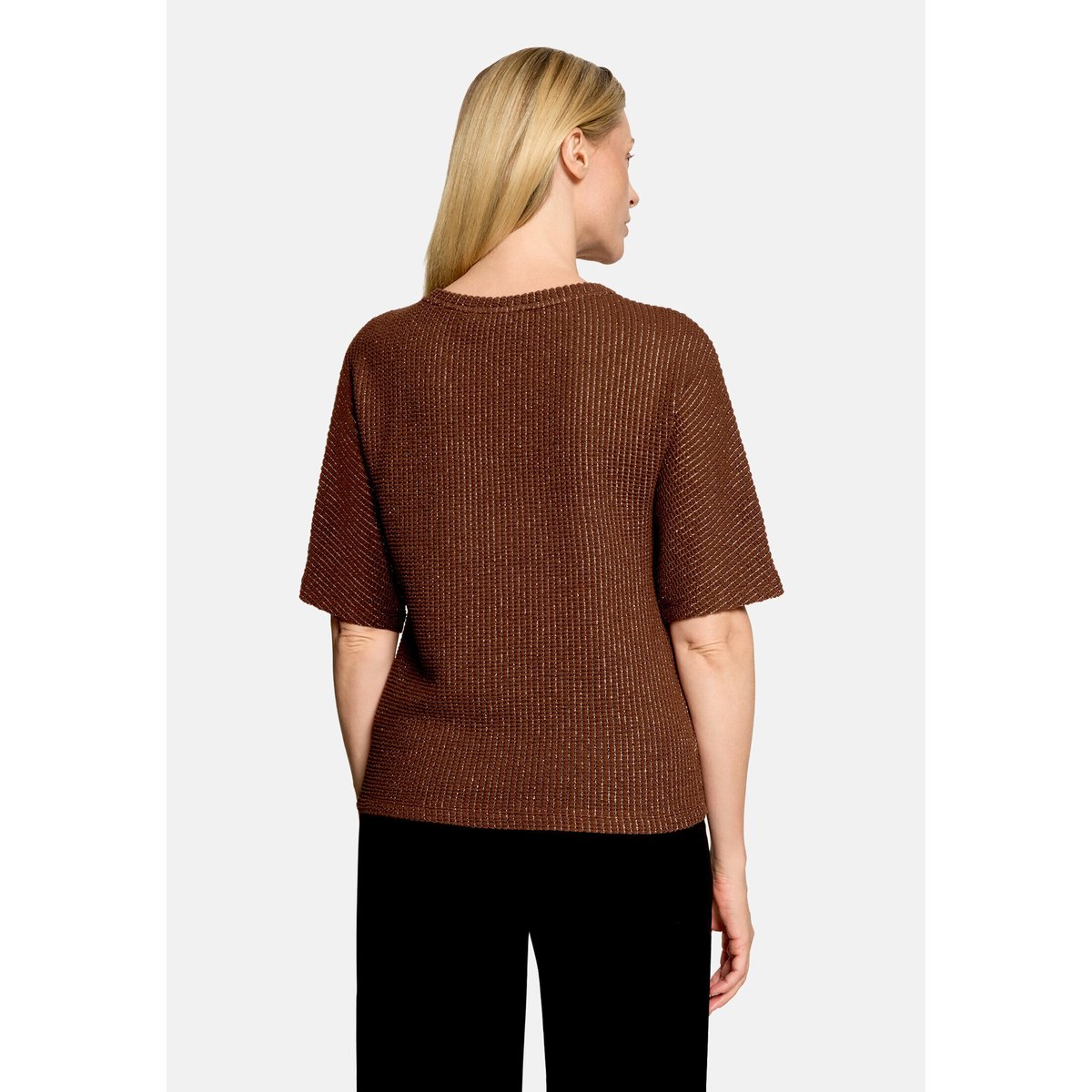 Haut casual à fils de fil textile tiramisu, BETTY & CO