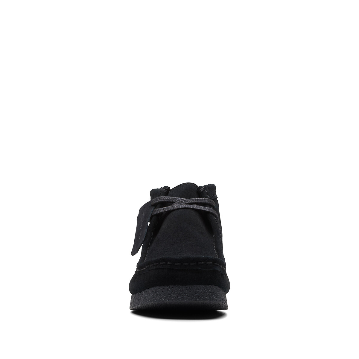 Derbies Wallabee en cuir noir, CLARKS