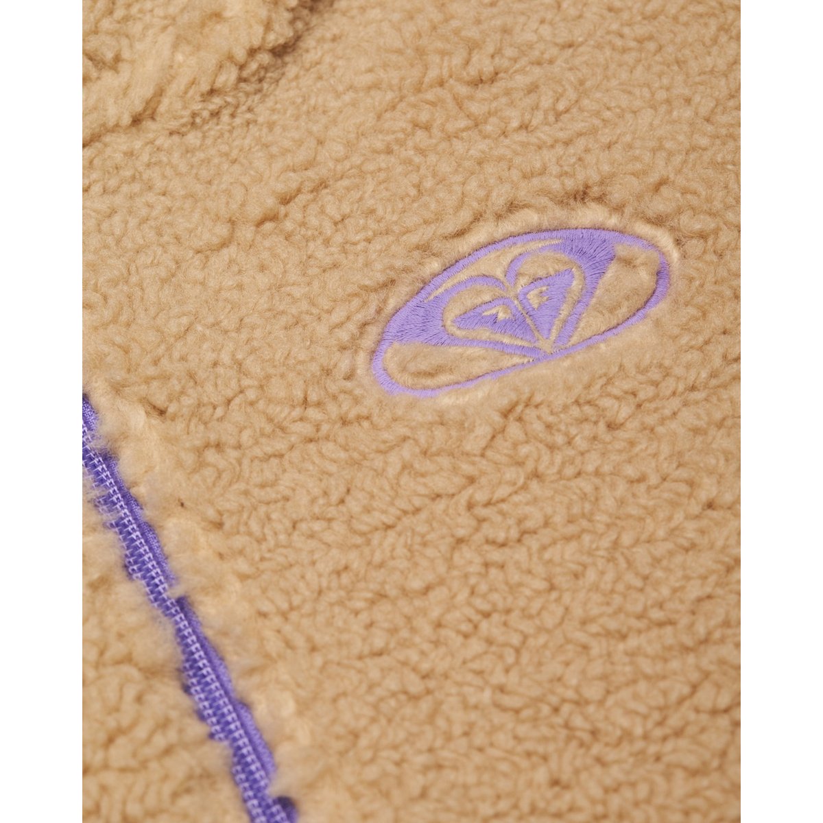 Sweat zippé à capuche LIVE IN WINTER. beige pebble, ROXY