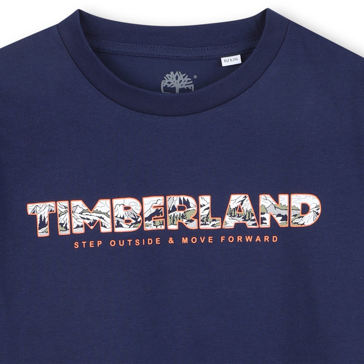 T-shirt ampia in jersey medieval blue, TIMBERLAND