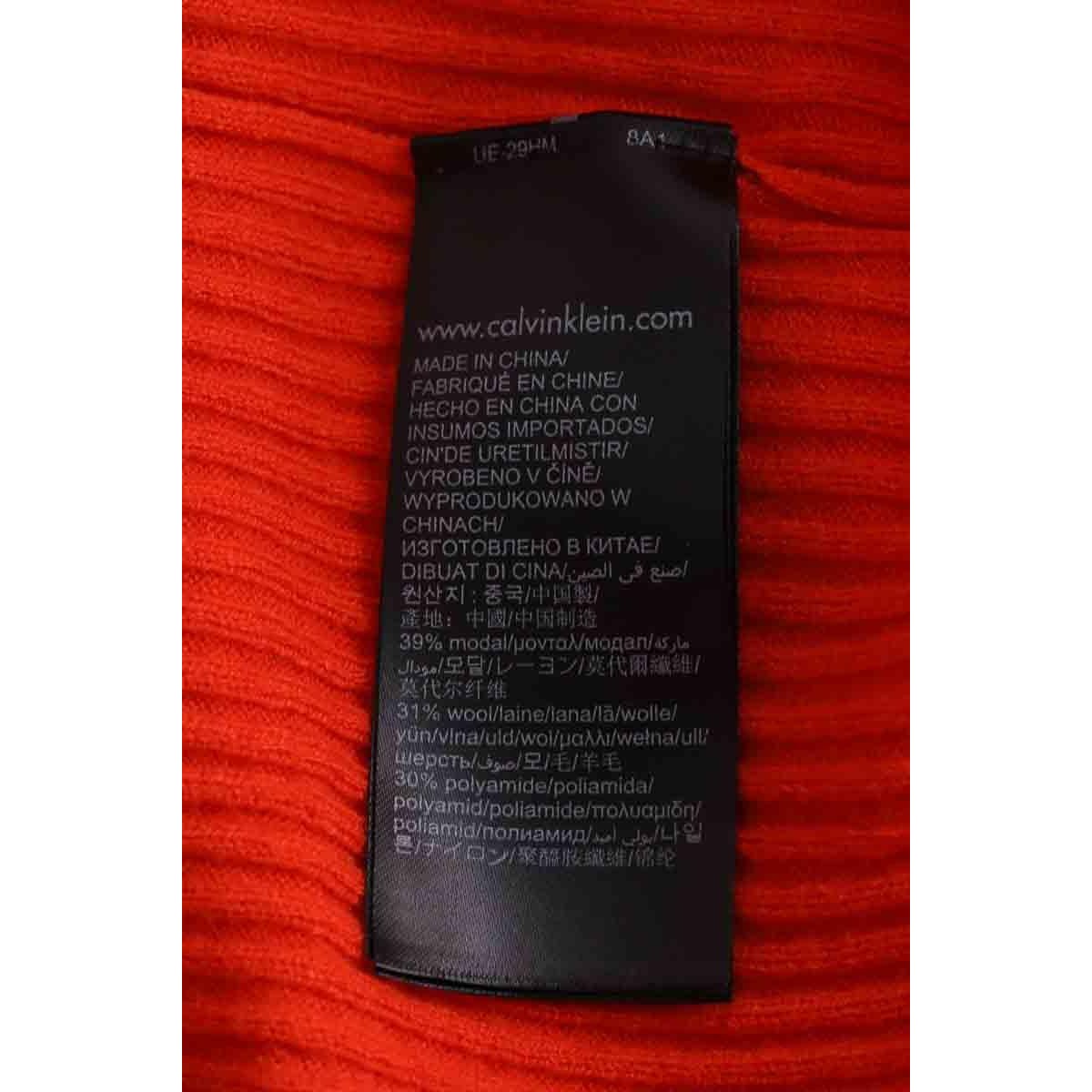 Pull - Très Bon État orange, CALVIN KLEIN