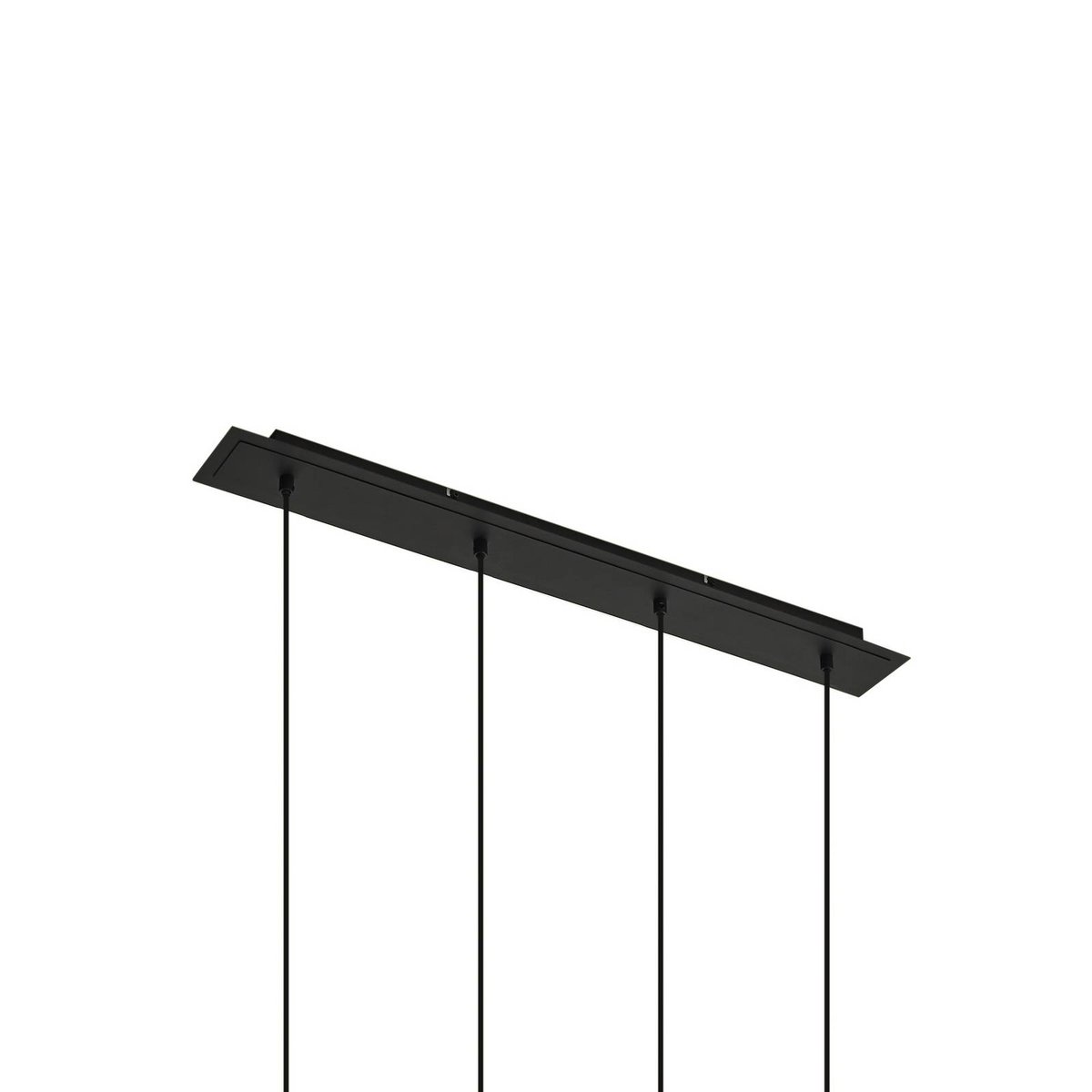 Suspension en métal moderne, Joffrey noir, LINDBY
