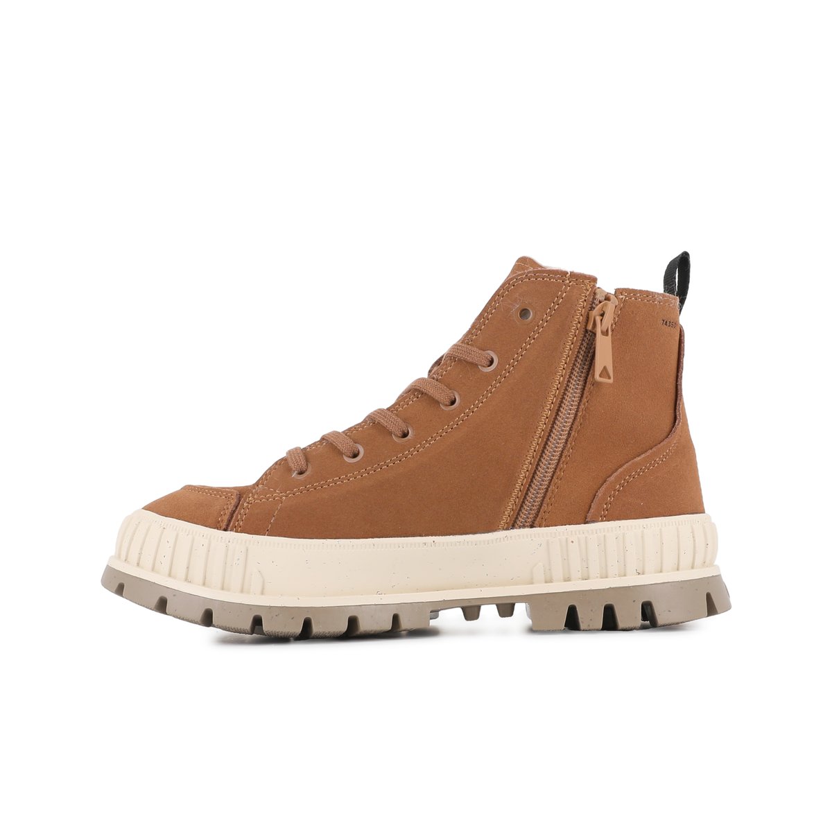 Boots en coton PALLASHOCK ZIP WARM marron-mahogany, PALLADIUM