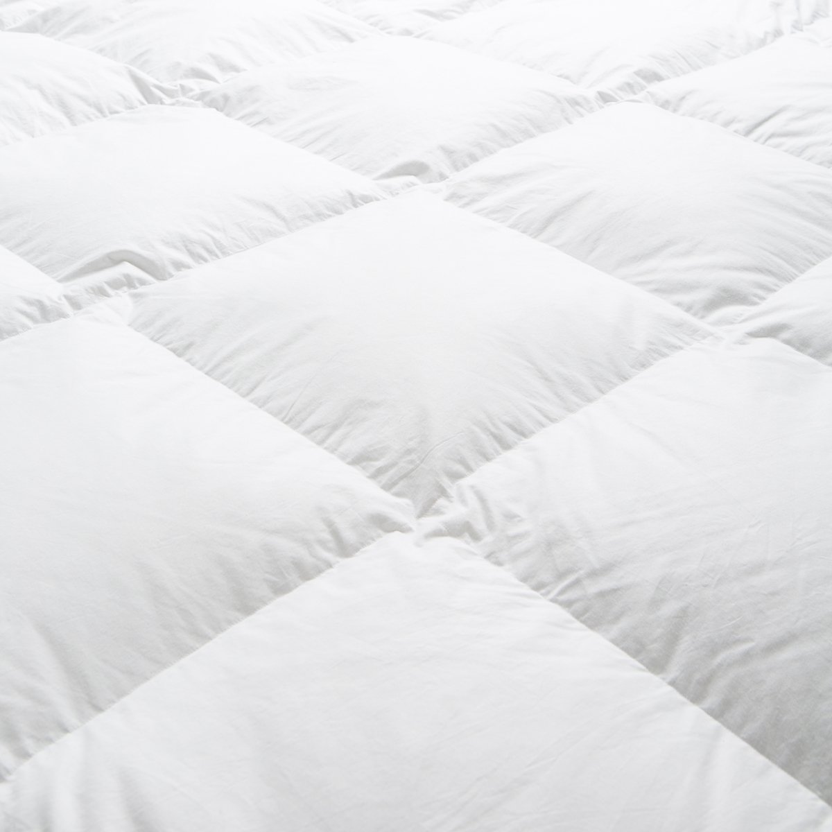 Couette CHAUDE 50% Duvet - Coton - Adèle blanc, WAKE ME GREEN