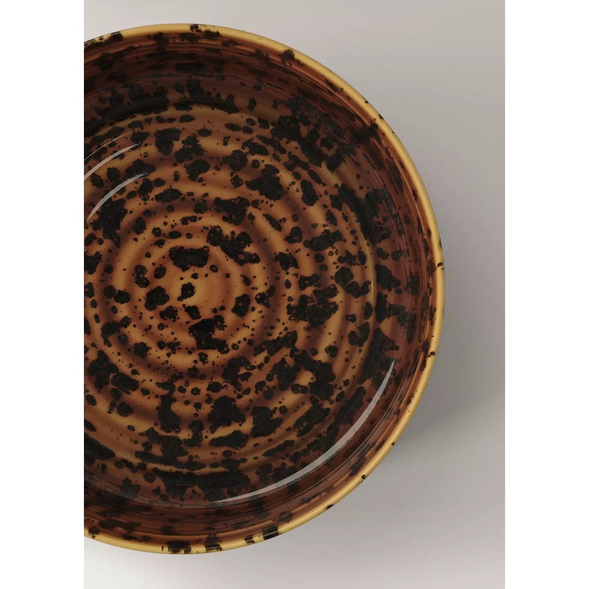 Grand bol en grès réactif marron, MANGO HOME