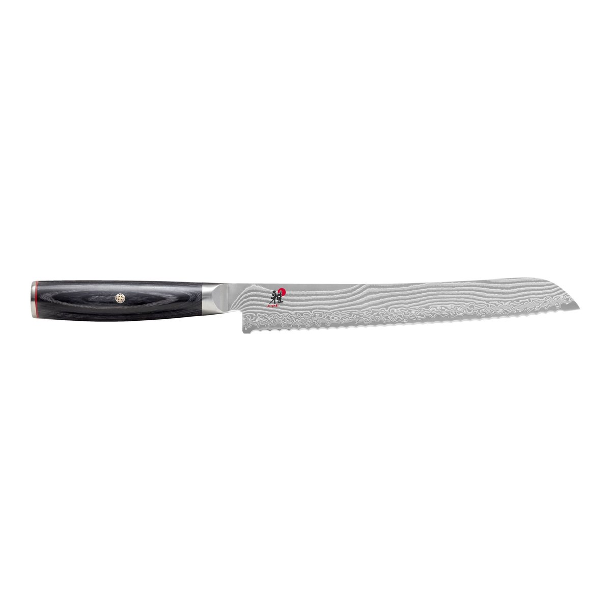 Couteau à pain 5000 FCD, 24cm argenté, MIYABI