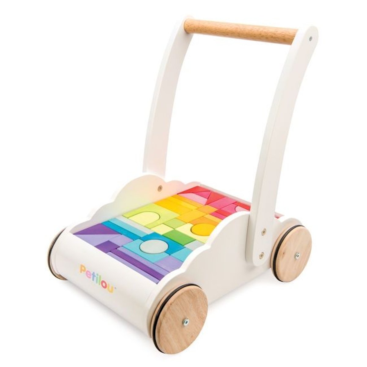 Trotteur Nuage et Arc en ciel blanc, LE TOY VAN