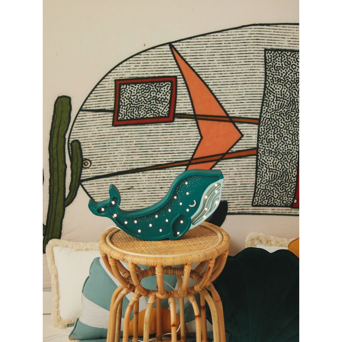 Lampe Veilleuse Baleine bleu, LITTLE LIGHTS