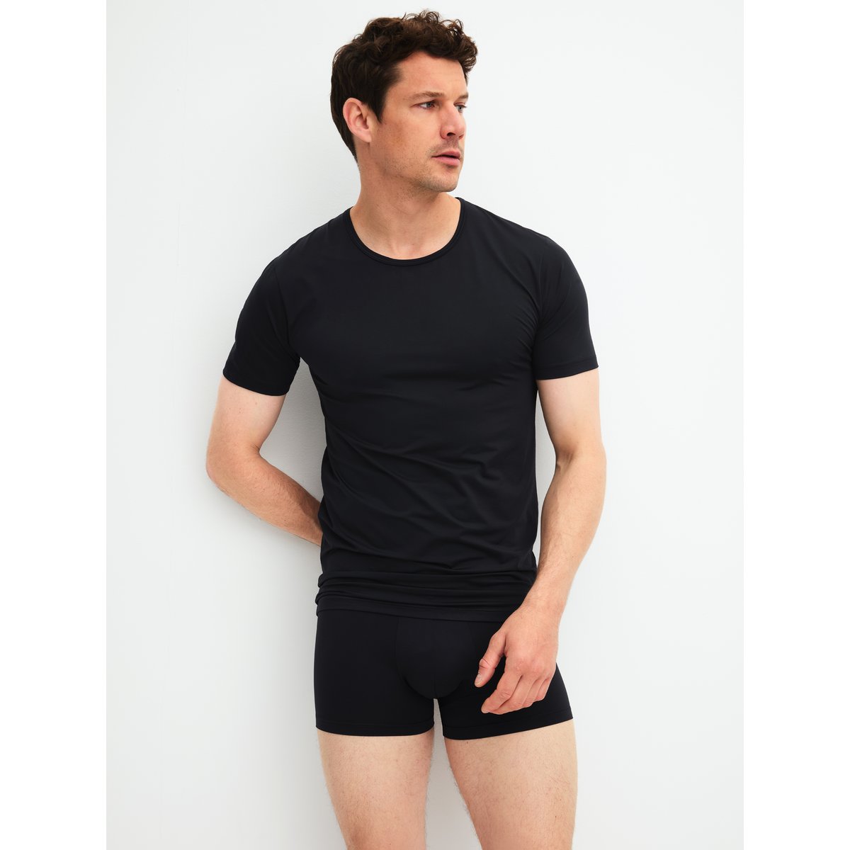 manches courtes Polyamide MICRO STRETCH noir, CALIDA