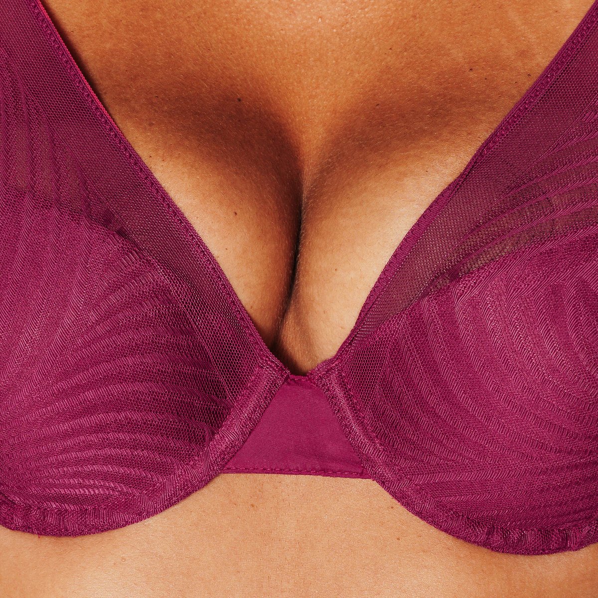 Soutien-gorge ampliforme JANICE violet, ROUGEGORGE LINGERIE