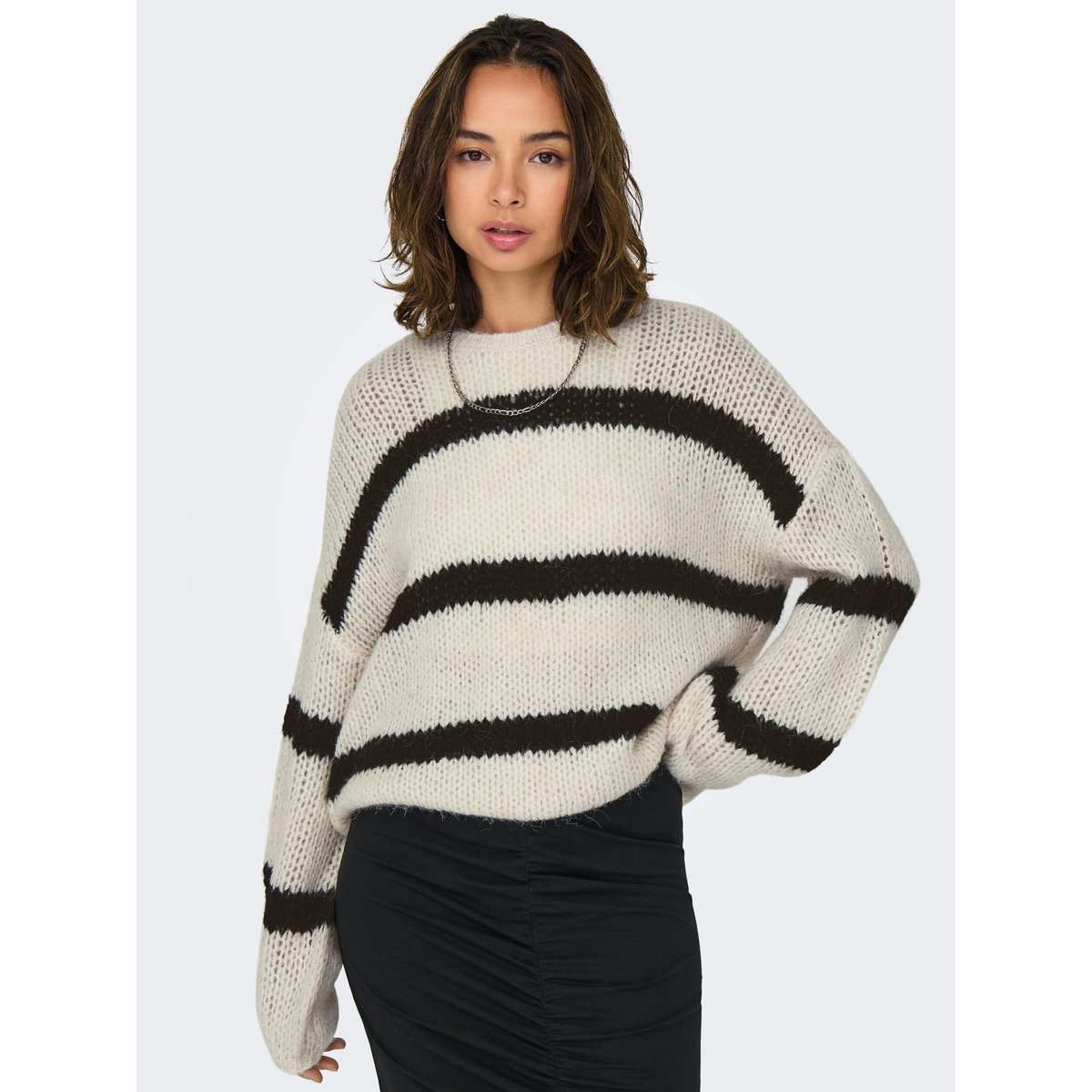 Pull En Maille pearled ivory, ONLY