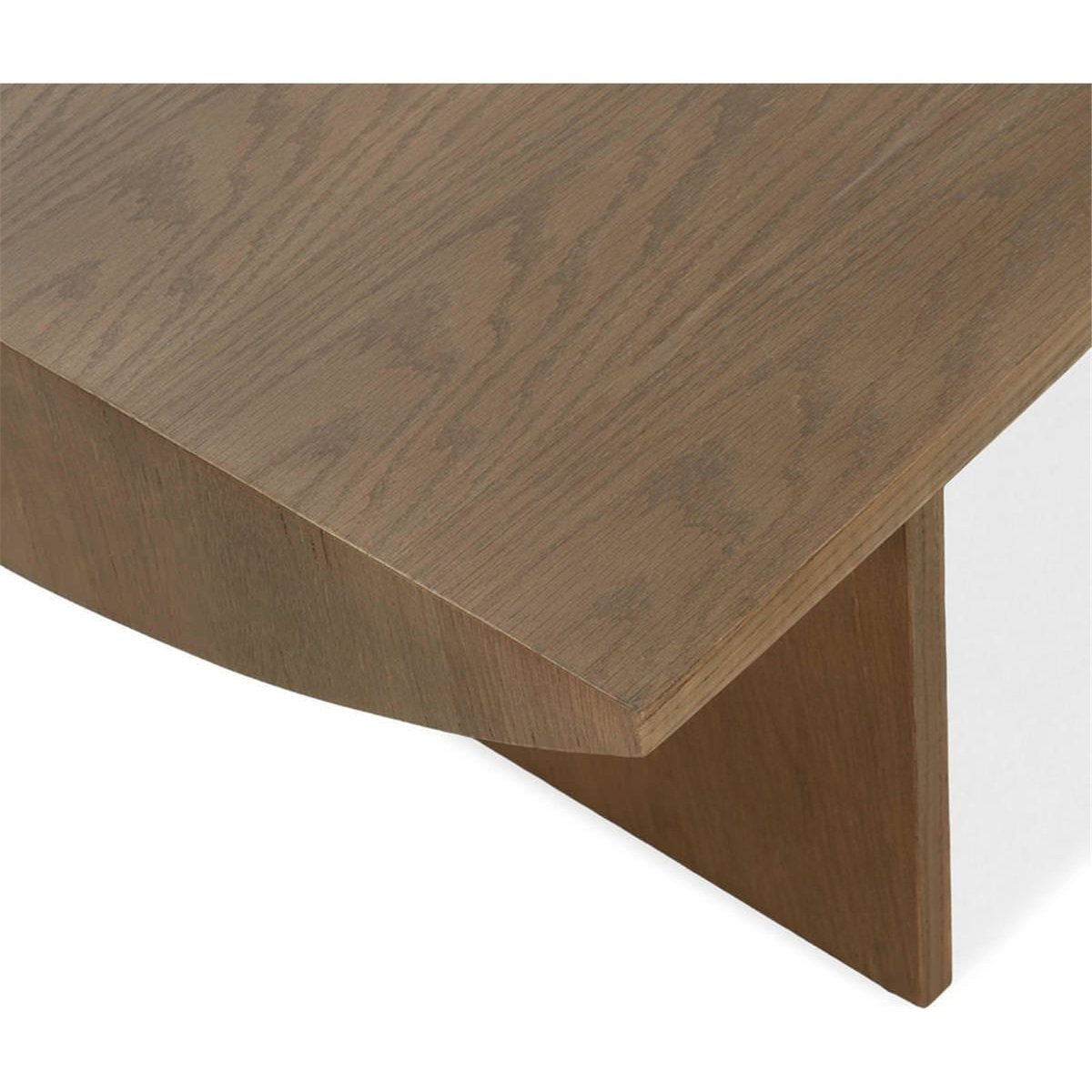 Table basse en frêne sculpturale noyer, RECOLLECTION