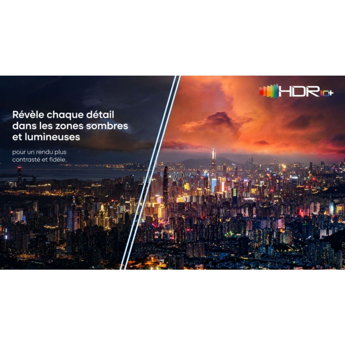 TV LED 65PQS8631 (2026) 65" (164 cm) 4K Ultra HD - Ambilight, Smart TV couleur unique, PHILIPS
