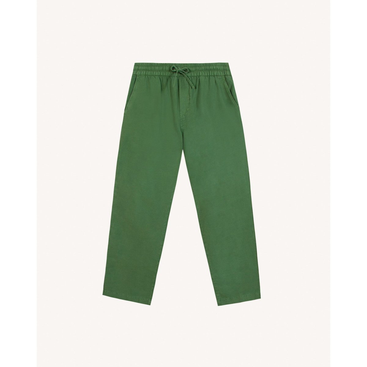 Pantalon élastique DREUILLE vert sapin, FAGUO