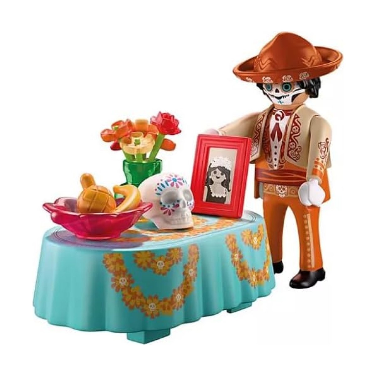 Fête des morts mexicaine multicolore, PLAYMOBIL