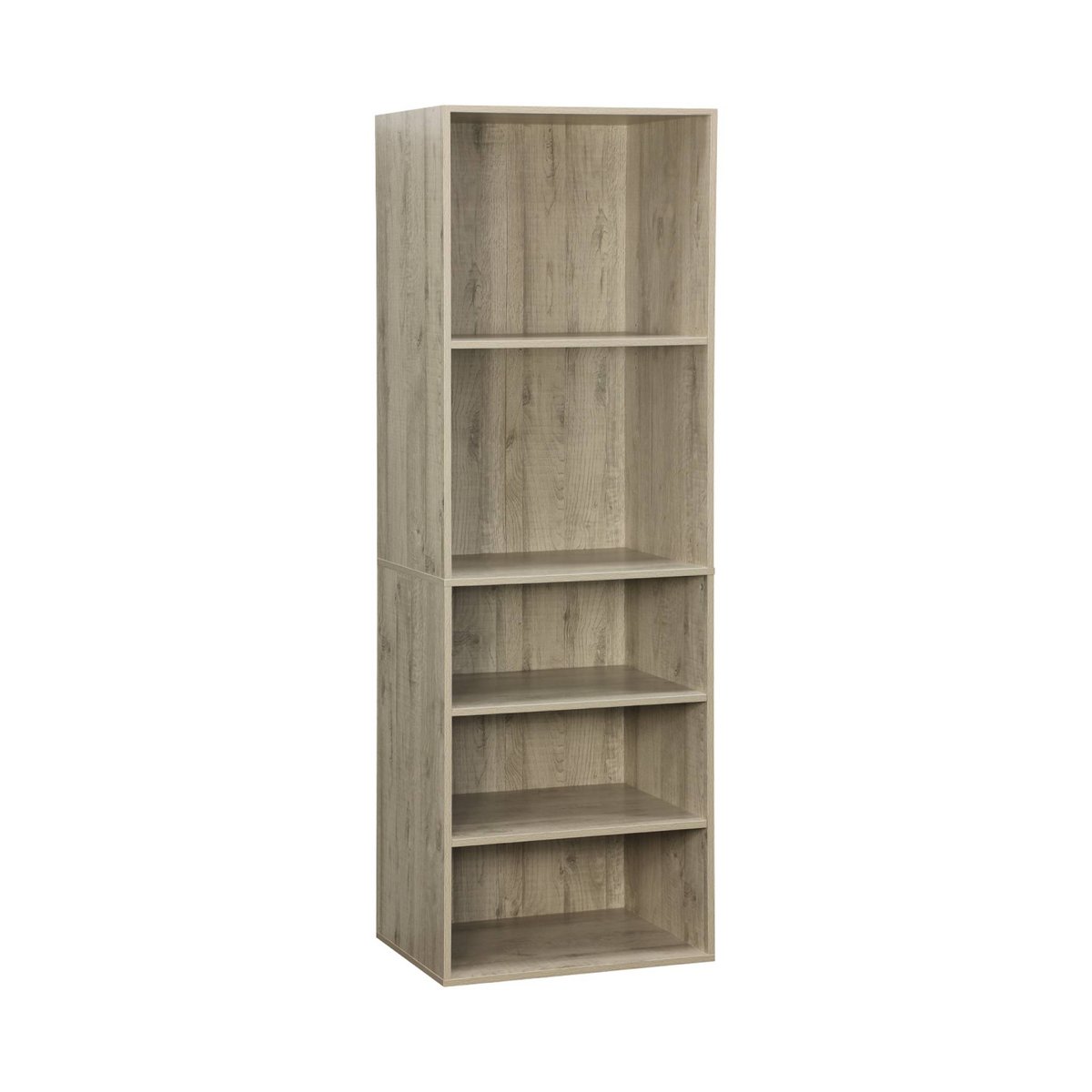 Module dressing décor bois 5 étagères MODULO naturel, SWEEEK